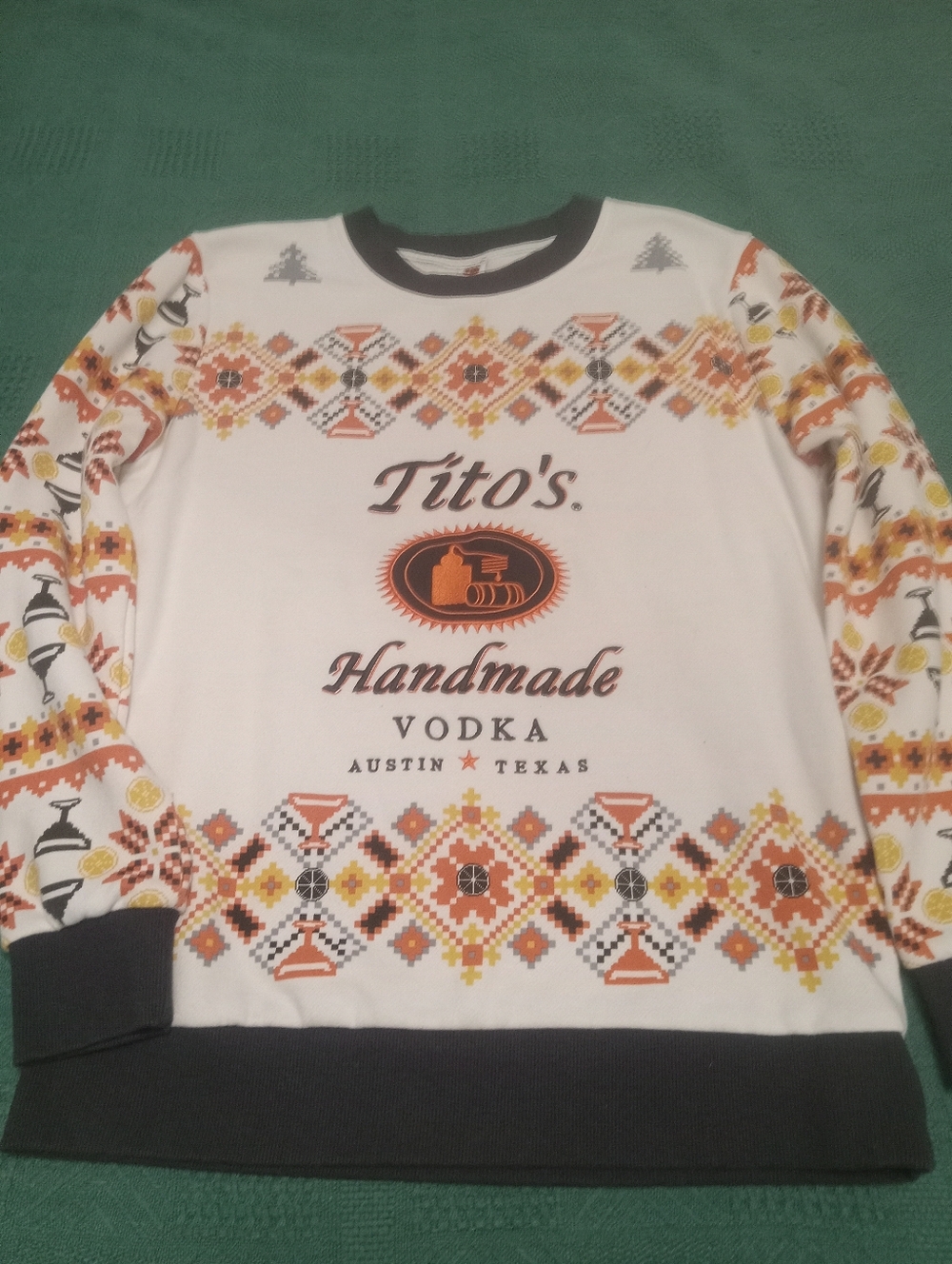 Tito'S Graphic Ugly Christmas Sweatshirt